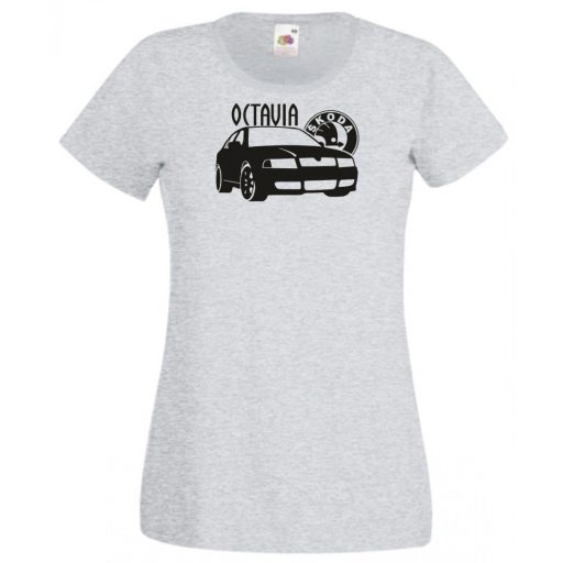 Autó fan Octavia női rövid ujjú póló