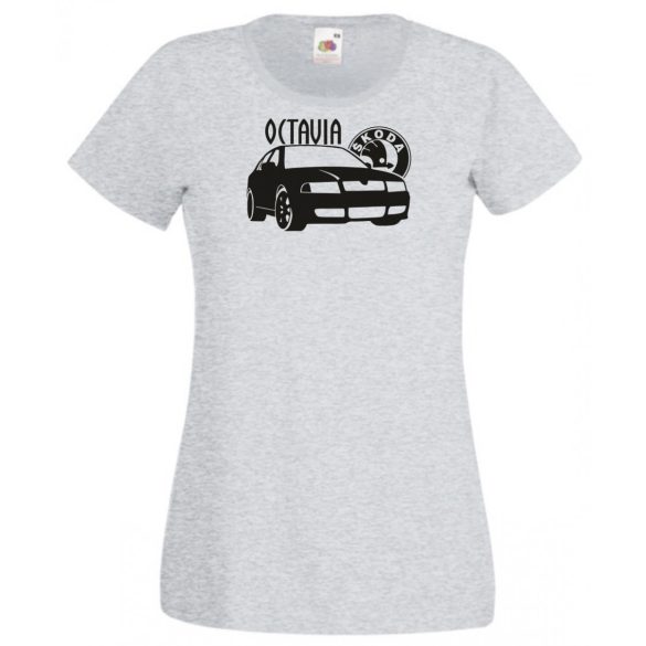 Autó fan Octavia női rövid ujjú póló
