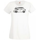 Autó fan Opel Corsa minima női rövid ujjú póló