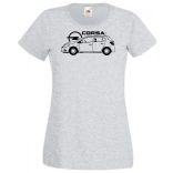 Autó fan Opel Corsa minima női rövid ujjú póló