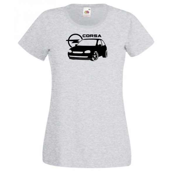 Autó fan Opel Corsa minima női rövid ujjú póló