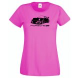 Autó fan 911 női rövid ujjú póló