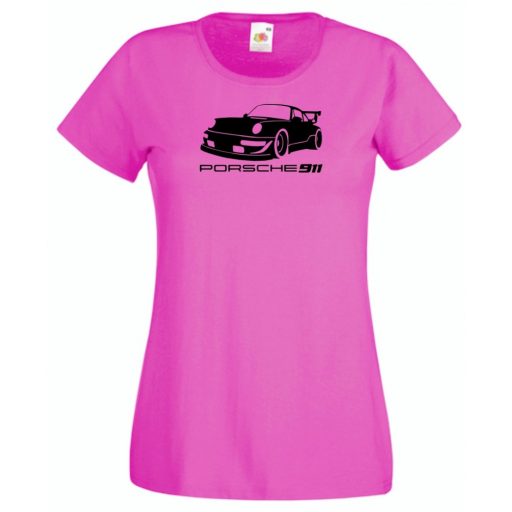 Autó fan 911 női rövid ujjú póló