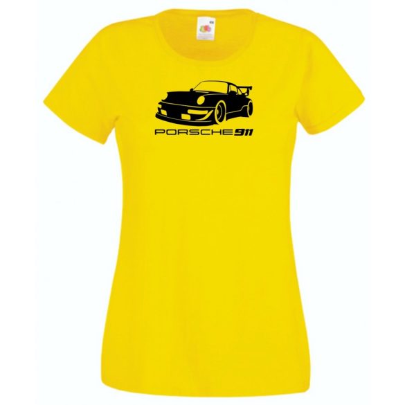 Autó fan 911 női rövid ujjú póló