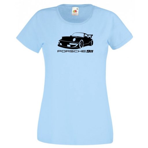 Autó fan 911 női rövid ujjú póló