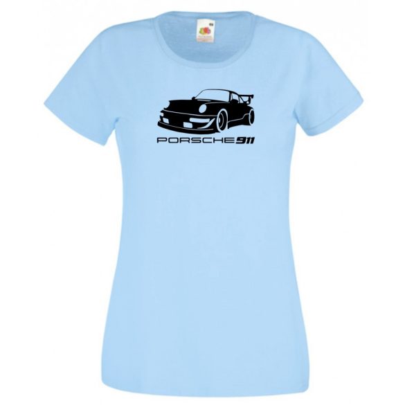 Autó fan 911 női rövid ujjú póló