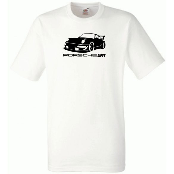 Autó fan 911 férfi rövid ujjú póló
