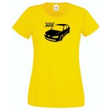 Autó fan 306 minima női rövid ujjú póló