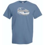 Autó fan Clio minima férfi rövid ujjú póló