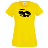 Autó fan Clio minima női rövid ujjú póló