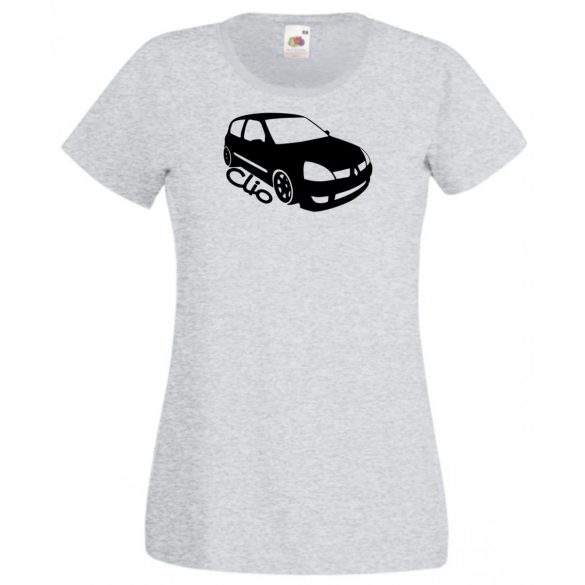 Autó fan Clio minima női rövid ujjú póló
