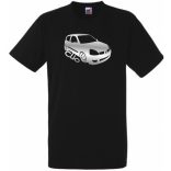 Autó fan Clio minima férfi rövid ujjú póló