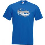 Autó fan Clio minima férfi rövid ujjú póló