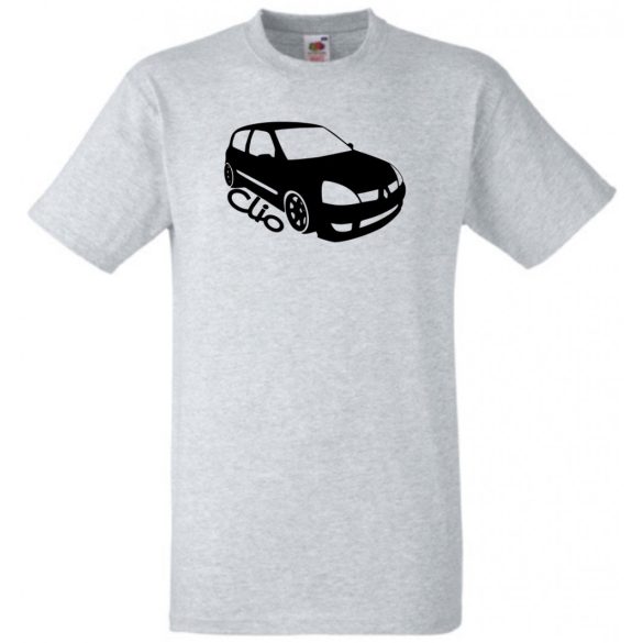 Autó fan Clio minima férfi rövid ujjú póló