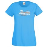 Autó fan Leon női rövid ujjú póló