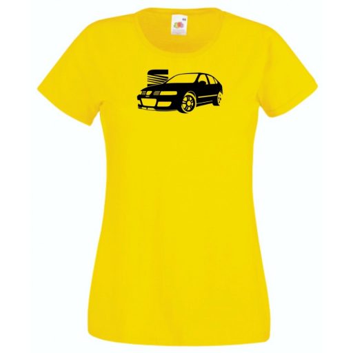 Autó fan Leon női rövid ujjú póló