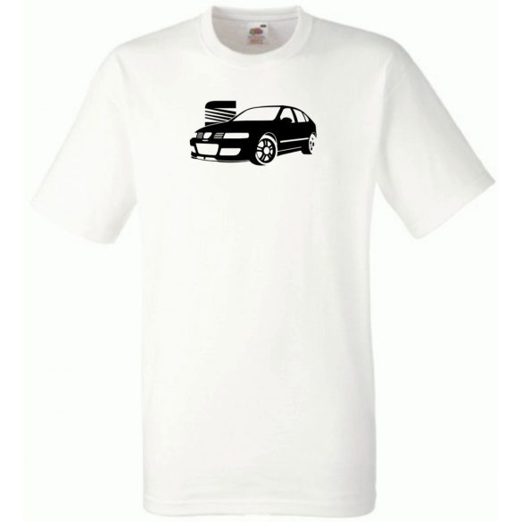 Autó fan Leon férfi rövid ujjú póló