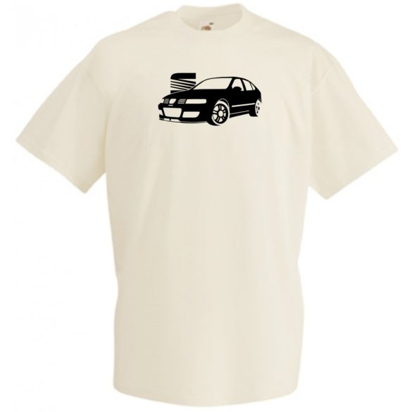 Autó fan Leon férfi rövid ujjú póló