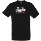 Autó fan Cupra R férfi rövid ujjú póló