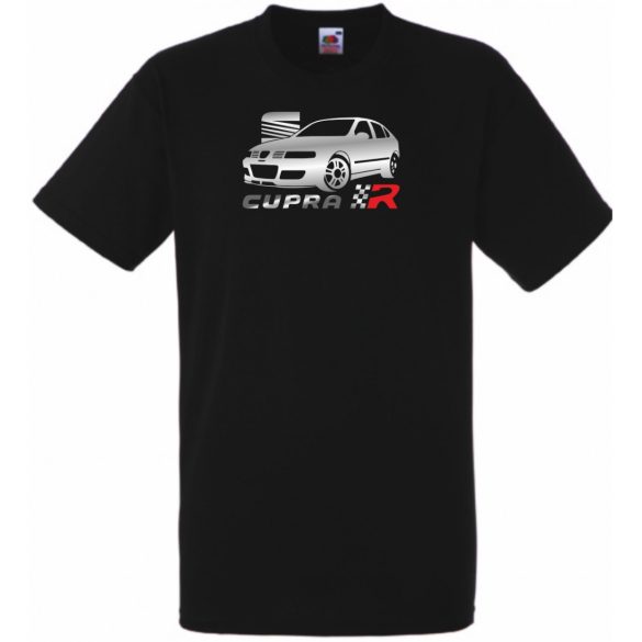 Autó fan Cupra R férfi rövid ujjú póló