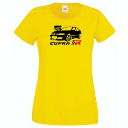Autó fan Cupra R női rövid ujjú póló