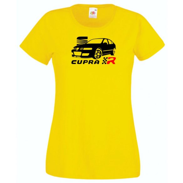 Autó fan Cupra R női rövid ujjú póló