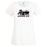 Autó fan Cupra R női rövid ujjú póló