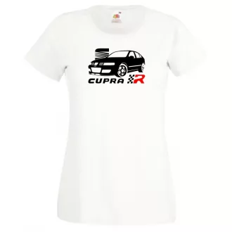 Autó fan Cupra R női rövid ujjú póló
