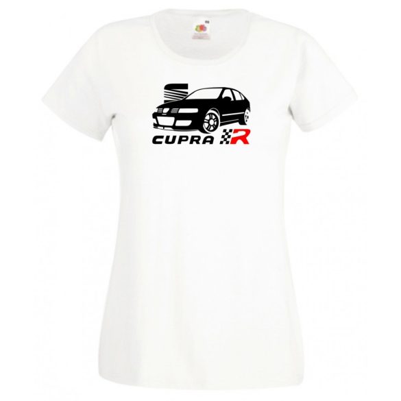 Autó fan Cupra R női rövid ujjú póló