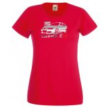 Autó fan Cupra R női rövid ujjú póló