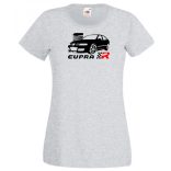 Autó fan Cupra R női rövid ujjú póló