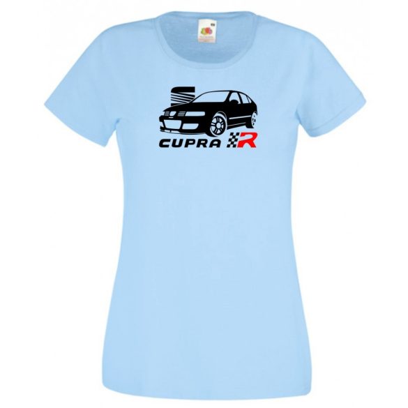 Autó fan Cupra R női rövid ujjú póló