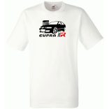 Autó fan Cupra R férfi rövid ujjú póló