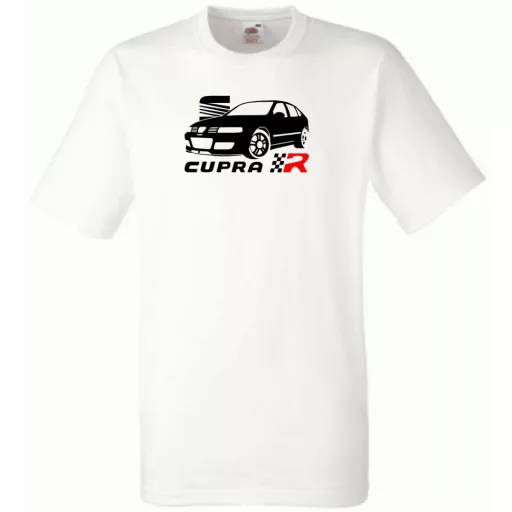 Autó fan Cupra R férfi rövid ujjú póló