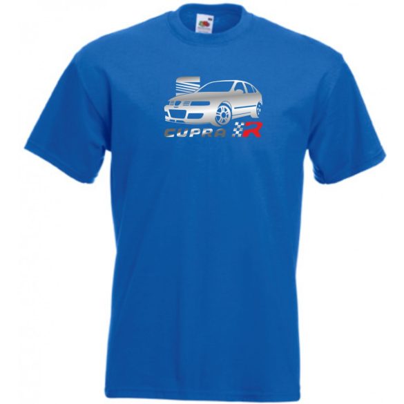 Autó fan Cupra R férfi rövid ujjú póló