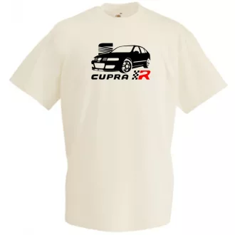 Autó fan Cupra R férfi rövid ujjú póló