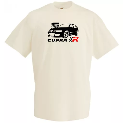 Autó fan Cupra R férfi rövid ujjú póló