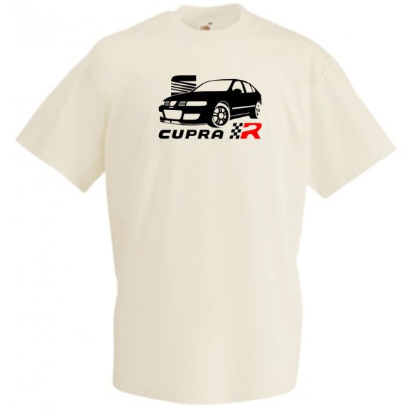 Autó fan Cupra R férfi rövid ujjú póló