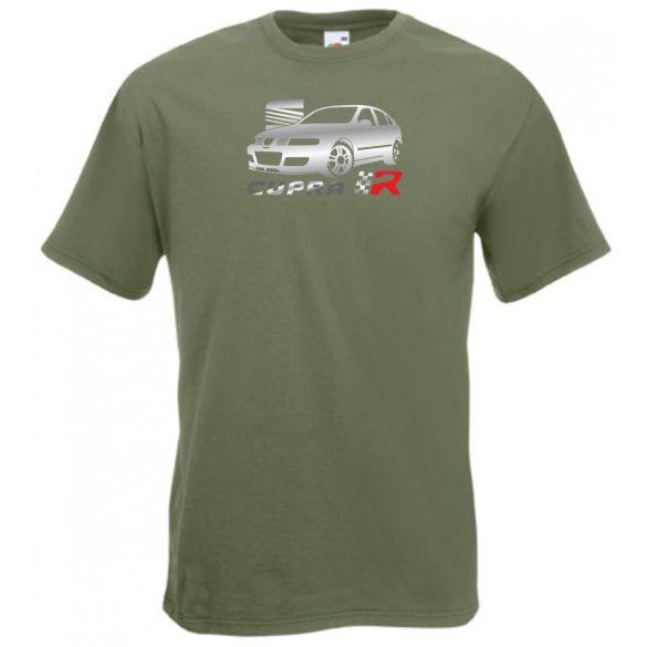 Autó fan Cupra R férfi rövid ujjú póló