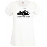 Autó fan Merci minima női rövid ujjú póló