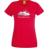 Autó fan Merci minima női rövid ujjú póló