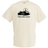 Autó fan Merci minima férfi rövid ujjú póló