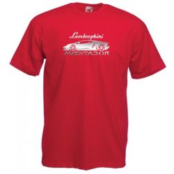 Auto fan Lamborghini Aventador férfi rövid ujjú póló