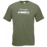 Auto fan Lamborghini Aventador férfi rövid ujjú póló