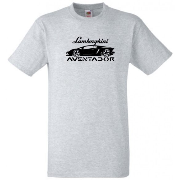 Auto fan Lamborghini Aventador férfi rövid ujjú póló