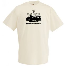 Auto fan Maserati GranTurismo S férfi rövid ujjú póló