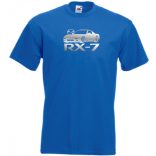 Autó fan Mazda RX-7 férfi rövid ujjú póló