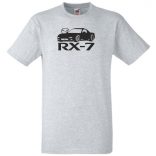Autó fan Mazda RX-7 férfi rövid ujjú póló
