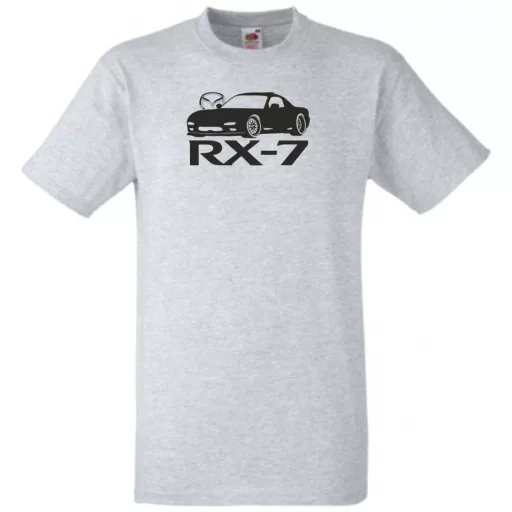 Autó fan Mazda RX-7 férfi rövid ujjú póló