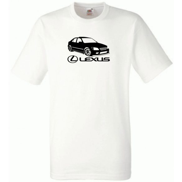 Auto Fan Lexus férfi rövid ujjú póló